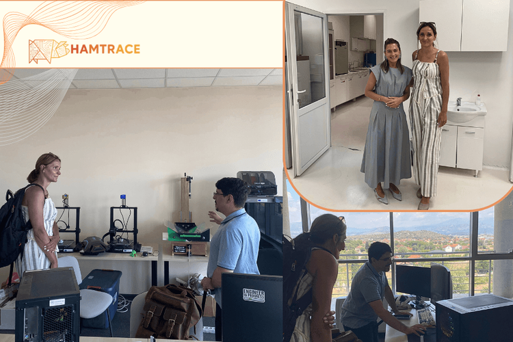 HAMTRACE secondment in Podgorica: Advancing AI for traceability