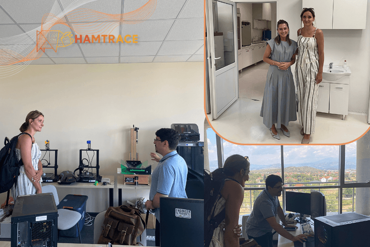 HAMTRACE secondment in Podgorica: Advancing AI for traceability