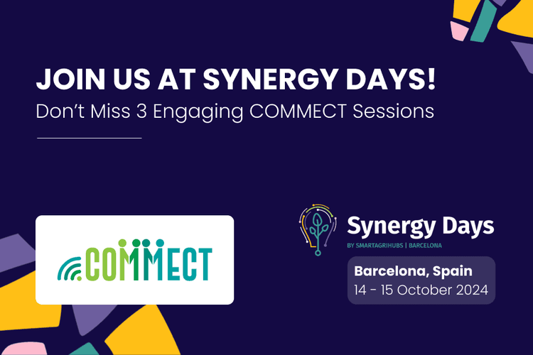 COMMECT DST at Synergy Days 2024 in Barcelona