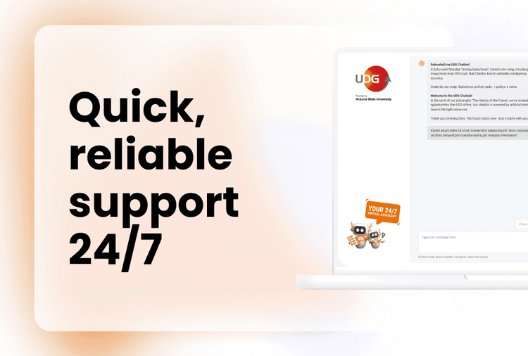 Smart support: UDG chatbot live