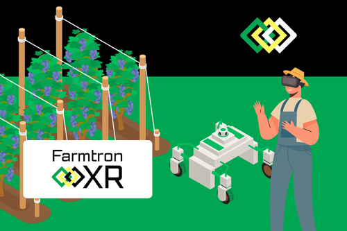 FARMTRON-XR: XR for Agricultural Robotics Training