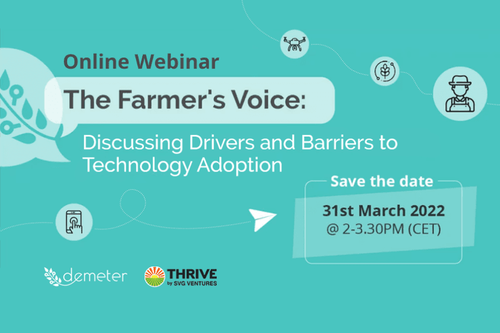 Online webinar: Technology adoption from farmers’ perspective
