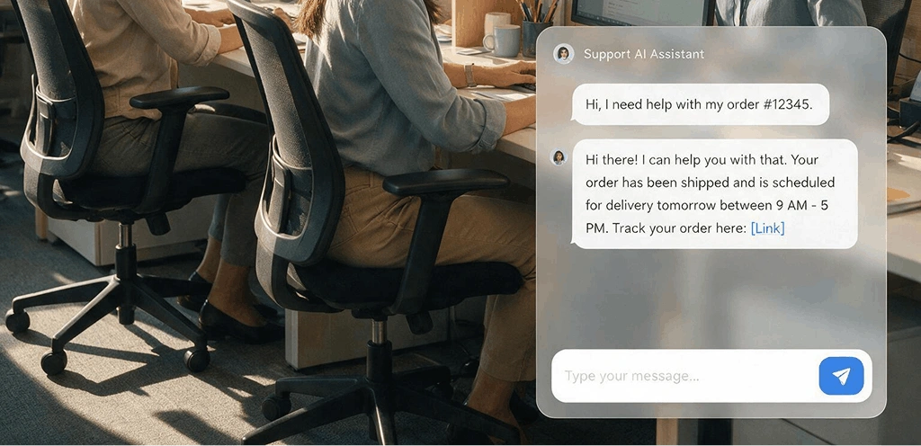 Website visitors get instant answers