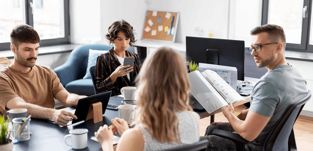 An agency runs openings for several clients from one pool